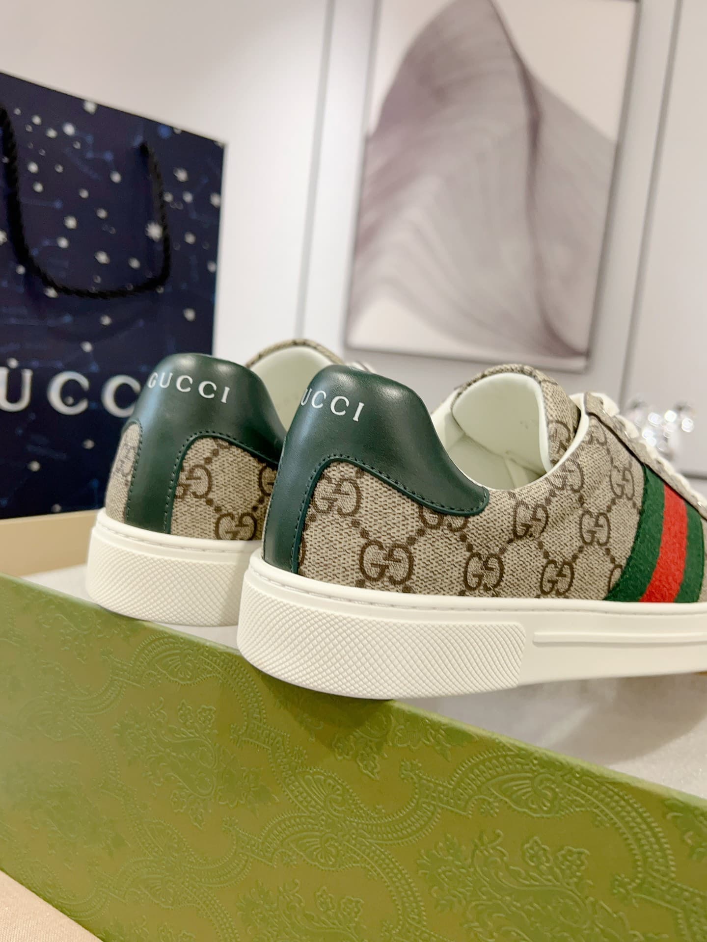 Gucci Ace Men Women Low-top Sneaker 