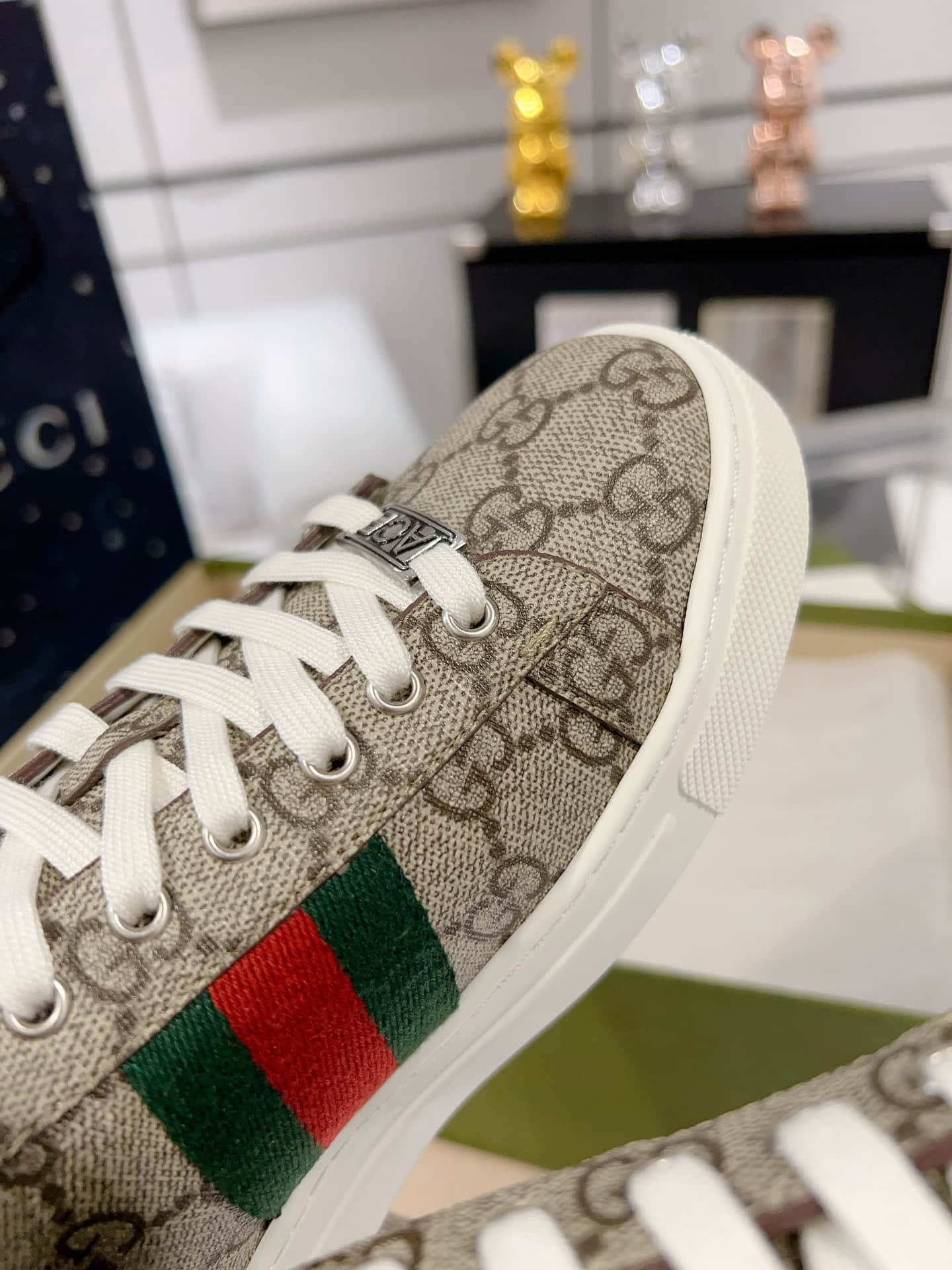 Gucci Ace Men Women Low-top Sneaker 