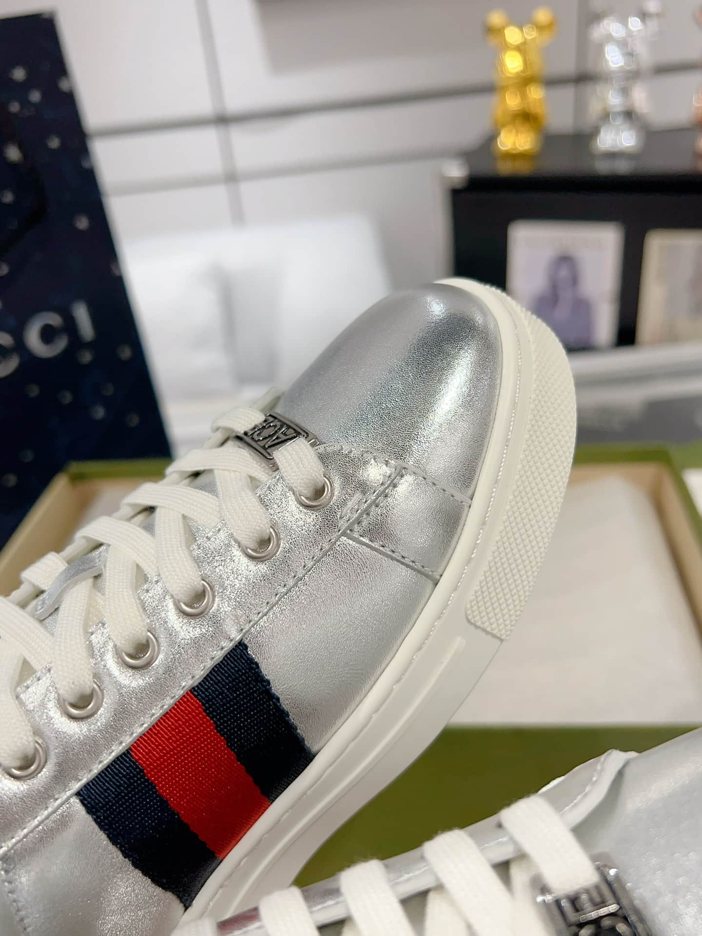 Gucci Ace Men Women Low-top Sneaker 