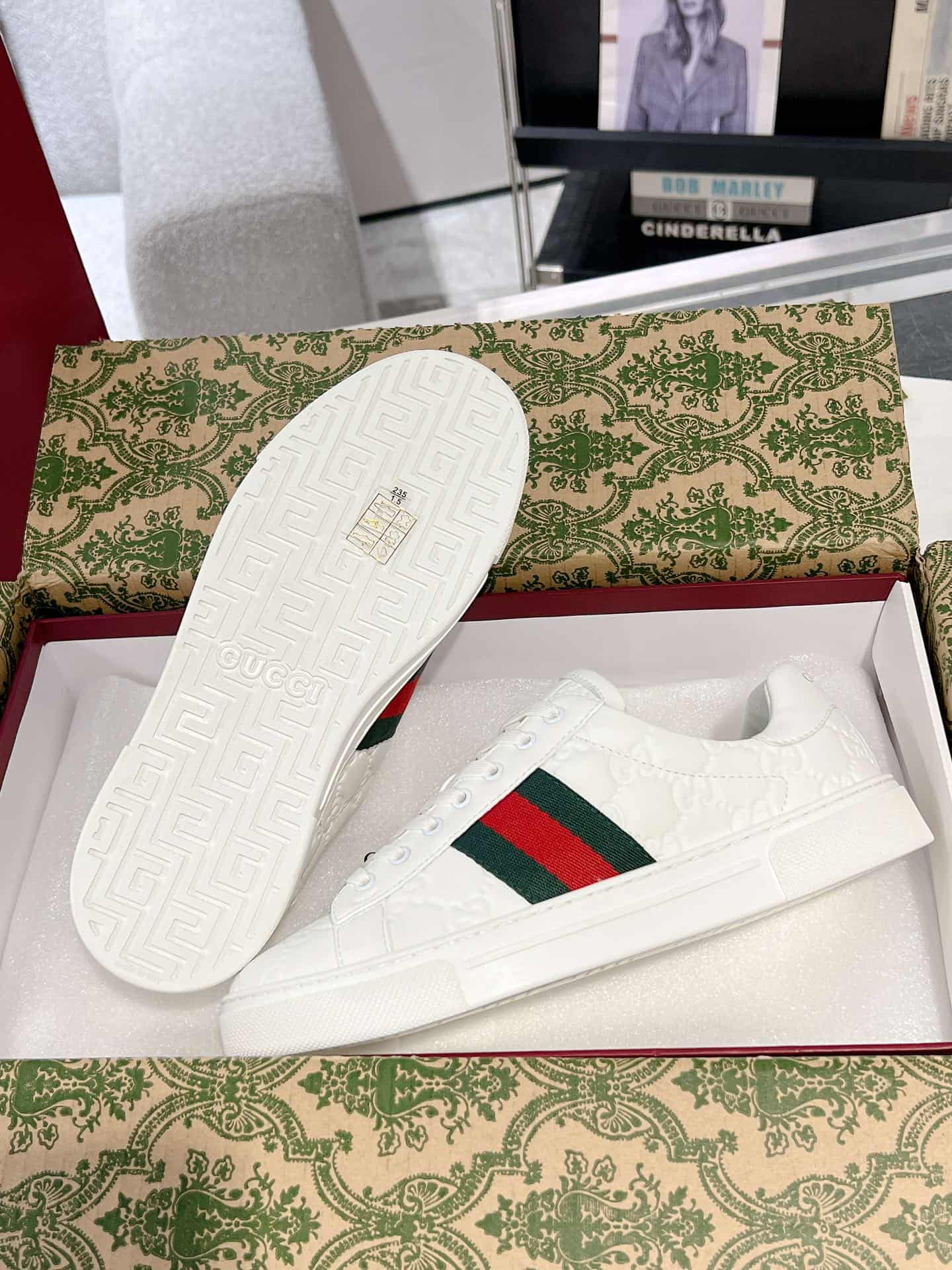 Gucci Ace Men Women Low-top Sneaker 