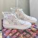 Louis Vuitton Stellar Sneaker Boot In Pink