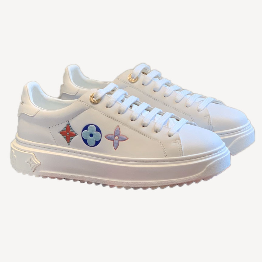 Louis Vuitton Time Out Sneaker In White