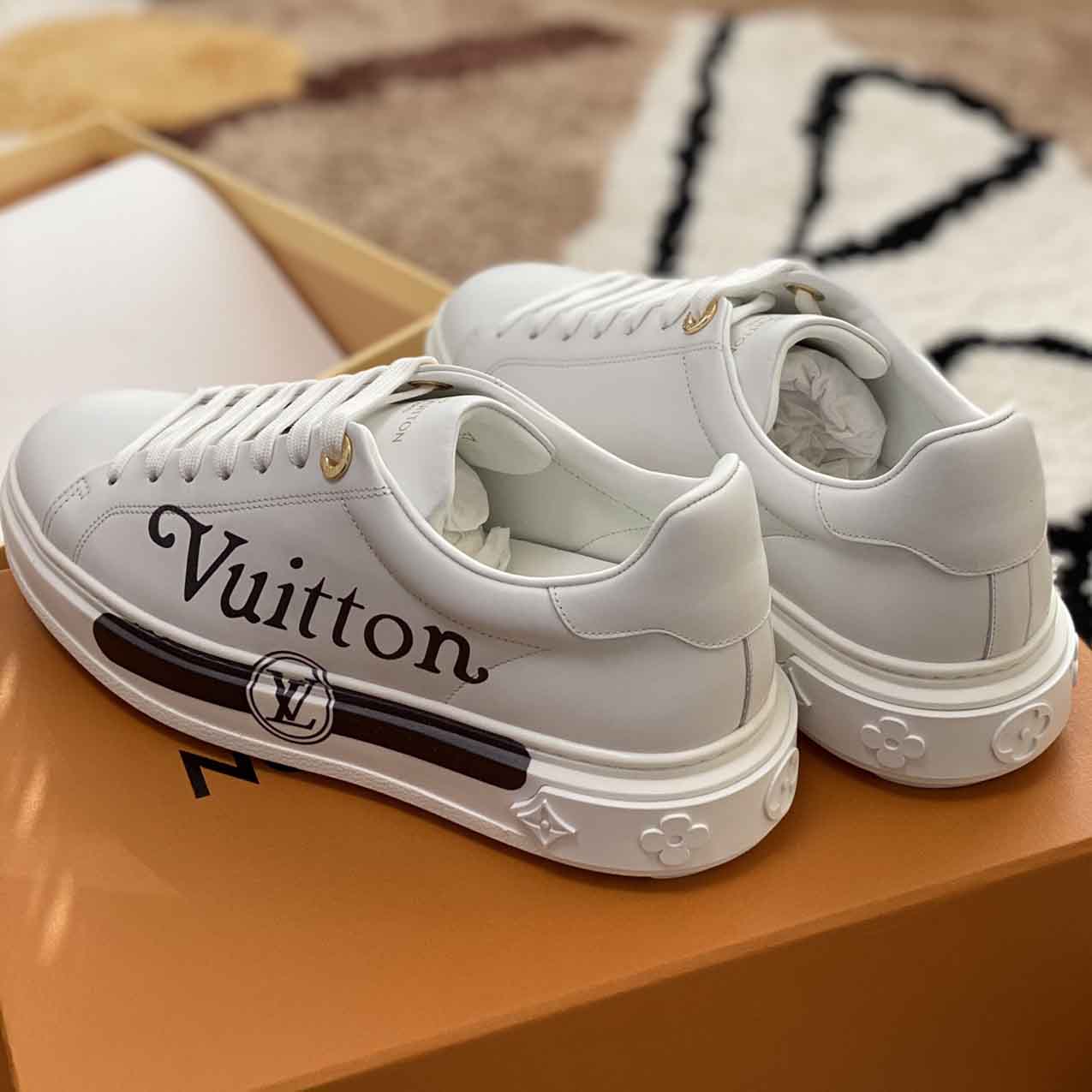 Louis Vuitton Time Out Sneaker In White