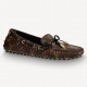 Louis Vuitton Gloria Flat Loafer Monogram Canvas In Brown