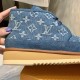 Louis Vuitton Cosy boot In Monogram Denim For Men