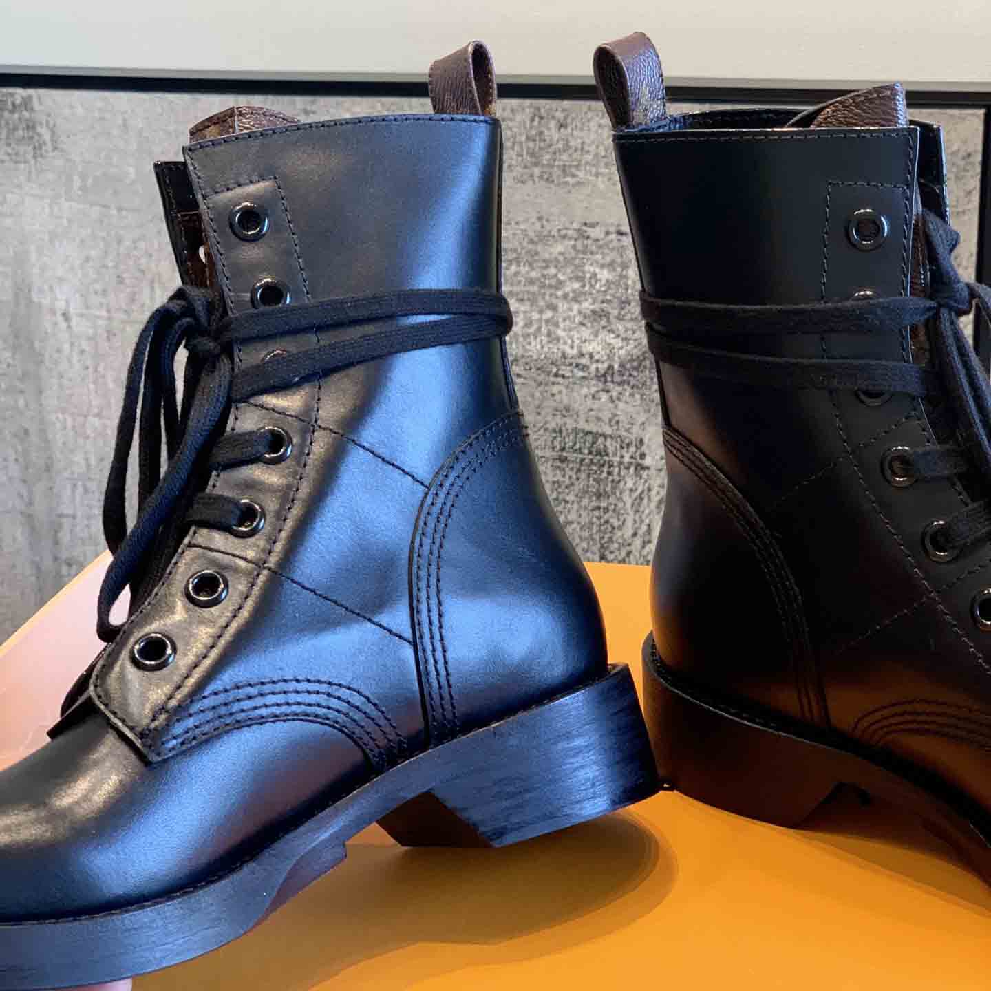 Louis Vuitton Black High boot