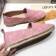 Louis Vuitton Starboard Flat Espadrille In Blue Monogram Denim