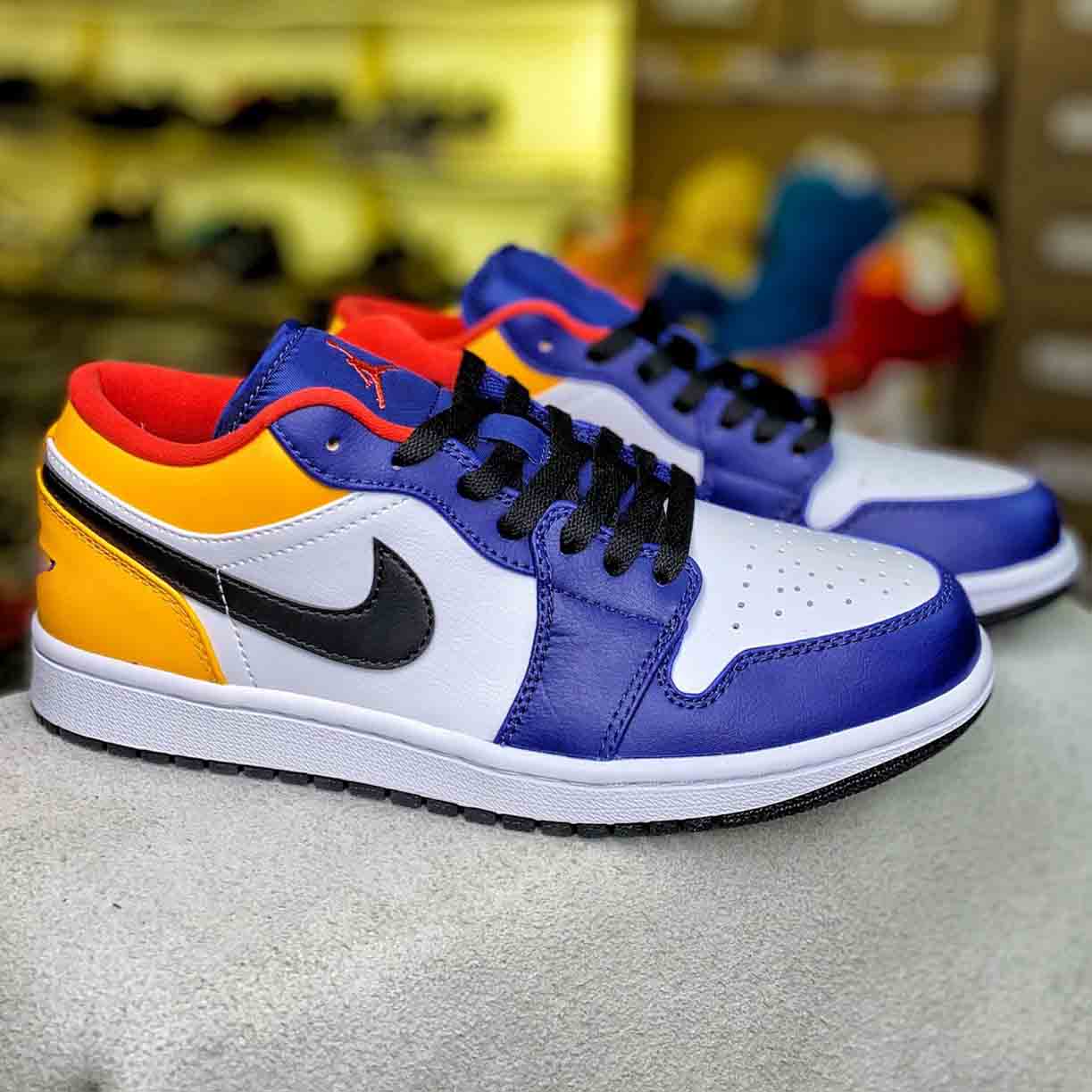 Air Jordan 1 Low Royal Yellow 553558-123