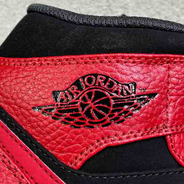 Air Jordan 1 MID Black/GYM Red-White 554724-054