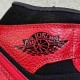 Air Jordan 1 MID Black/GYM Red-White 554724-054