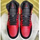 Air Jordan 1 MID Black/GYM Red-White 554724-054