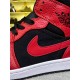 Air Jordan 1 MID Black/GYM Red-White 554724-054