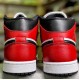 Air Jordan 1 Mid Chicago Black Toe 554724 069