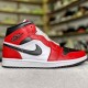 Air Jordan 1 Mid Chicago Black Toe 554724 069