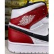 Air Jordan 1 Mid  Chicago White Black Gym Red 554724-116