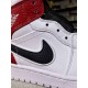 Air Jordan 1 Mid  Chicago White Black Gym Red 554724-116