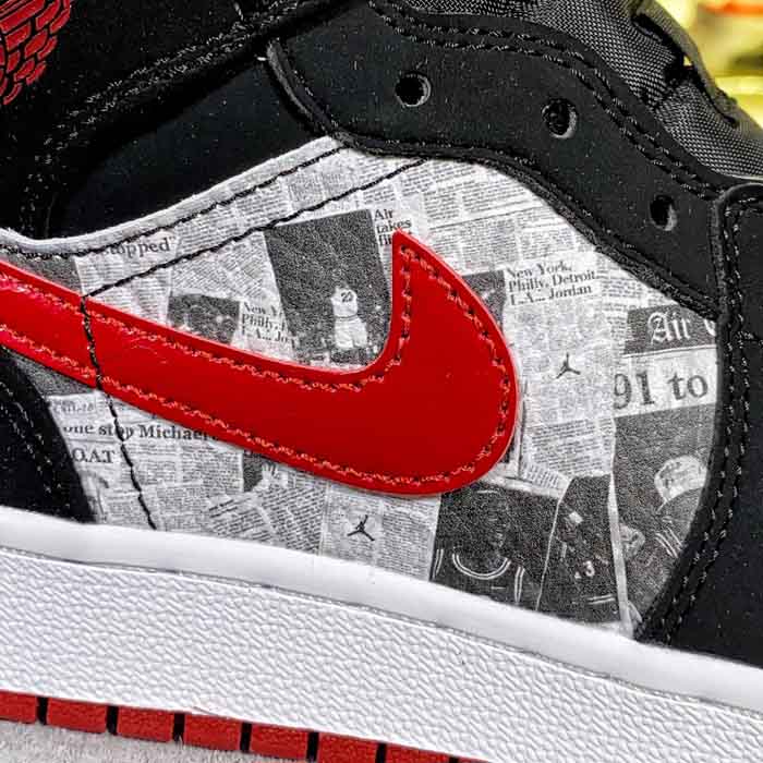 Air Jordan 1 Mid Newspaper 852542-061