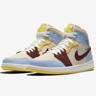 Air Jordan 1 Mid SE Fearless Maison Chateau CU2803-200