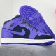 Air Jordan 1 Mid Black Dark Concord (GS)554725-051