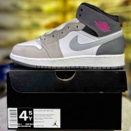 Air Jordan 1 Mid Retro (Kids) 555112-117