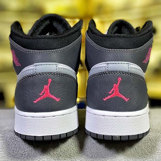 Air Jordan 1 Mid Retro (Kids) 555112-117