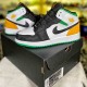 Air Jordan 1 Mid SE (GS) Laser Orange / Lucky Green BQ6931-101