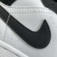 Air Jordan 1 Mid GS Panda White Black Teal Tint BQ6931-103