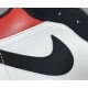 Air Jordan 1 Low Black Toe  Black White/Black-Gym Red 553558 116