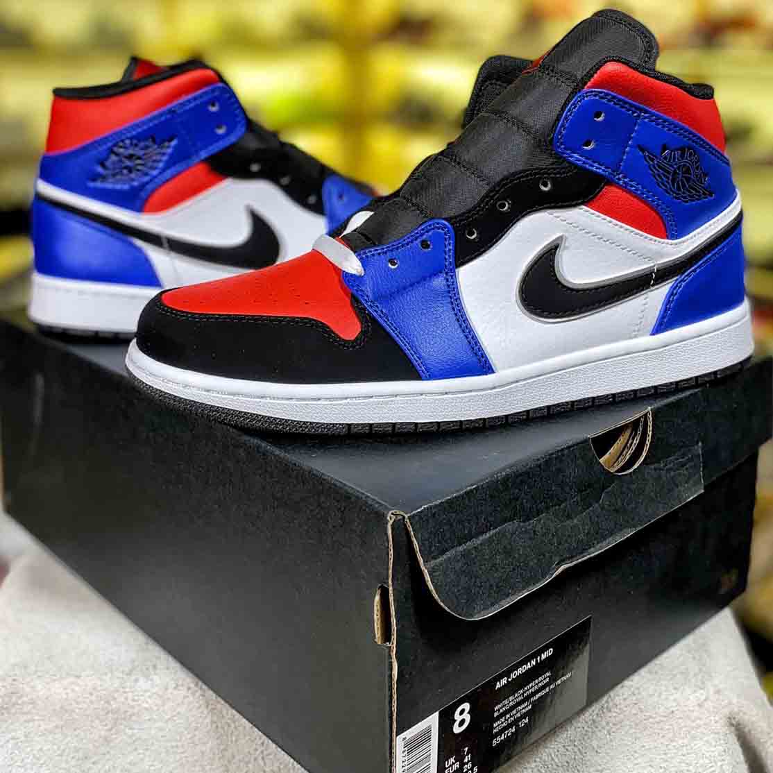 Air Jordan 1 MID Top 3 - 554724-124