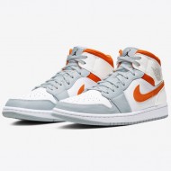 Air Jordan 1 Mid Starfish Orange Platinum CW7591-100