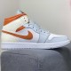 Air Jordan 1 Mid Starfish Orange Platinum CW7591-100