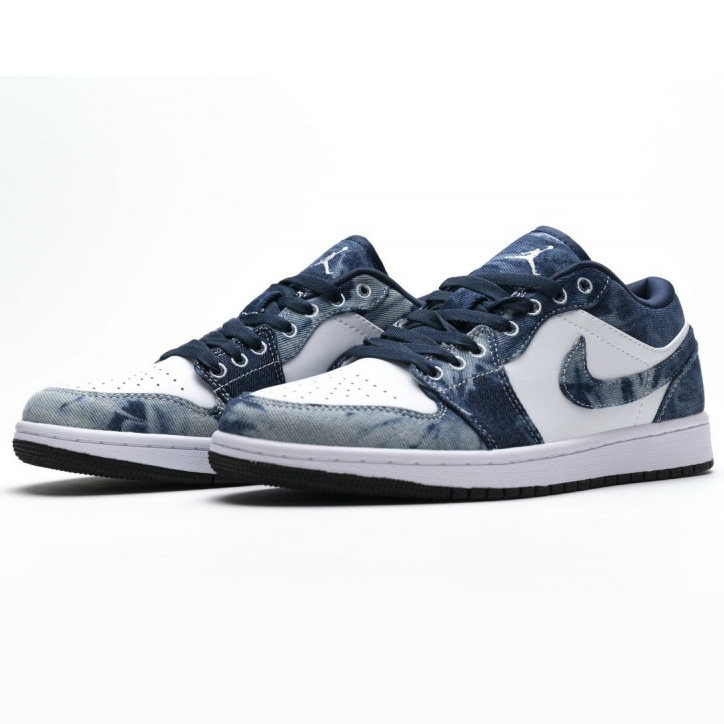 Air Jordan 1 Low Washed Denim CZ8455-100