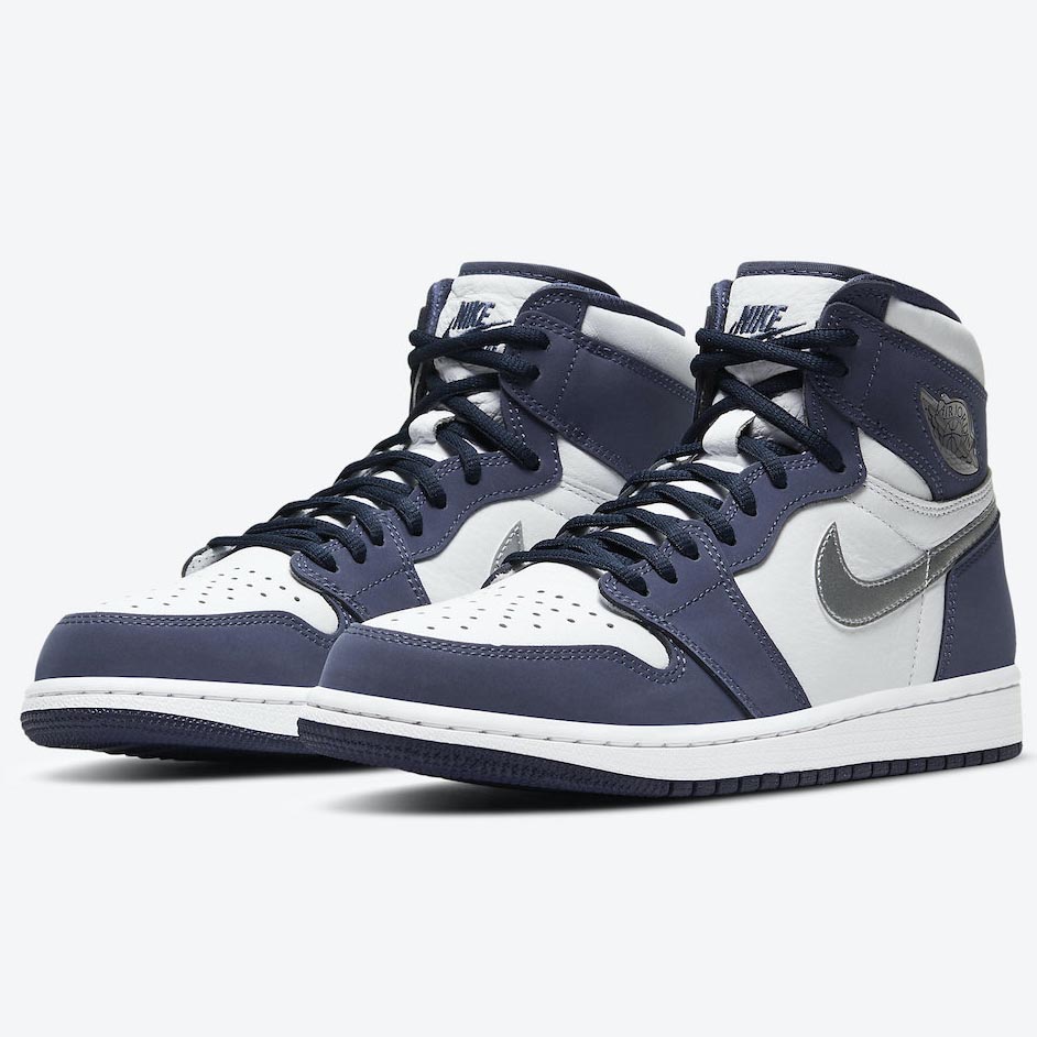 Air Jordan 1 Japan Midnight Navy Metallic Silver DC1788-100