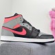 Air Jordan 1 Mid Pink Shadow 554724-059