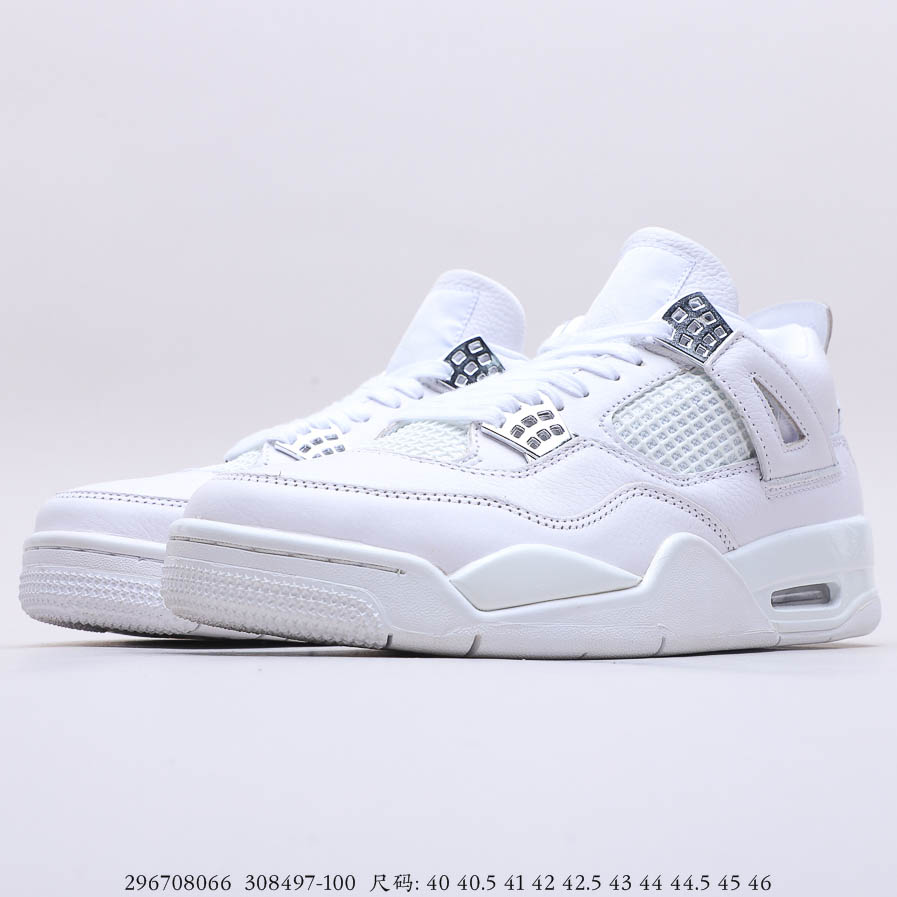 Air Jordan 4 Retro Pure Money White 308497-100