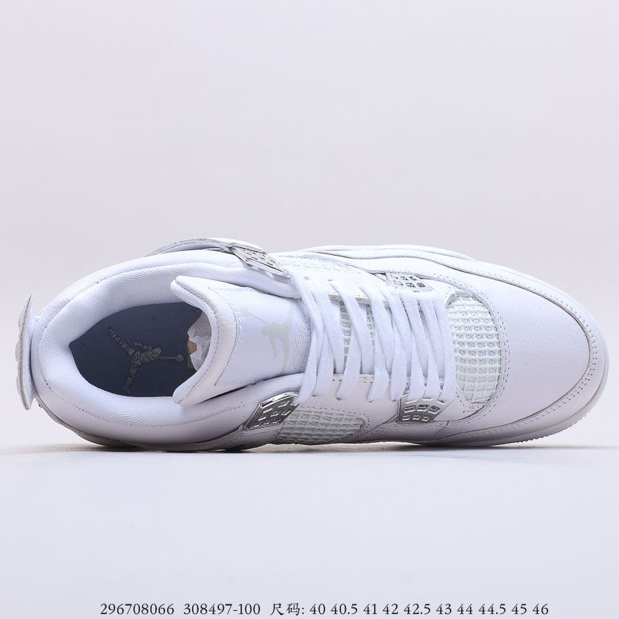 Air Jordan 4 Retro Pure Money White 308497-100