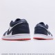 Air Jordan 1 Low Obsidian Ember Glow White 553558-481