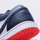 Air Jordan 1 Low Obsidian Ember Glow White 553558-481