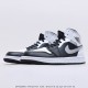 Air Jordan 1 Mid White Shadow 554724-073