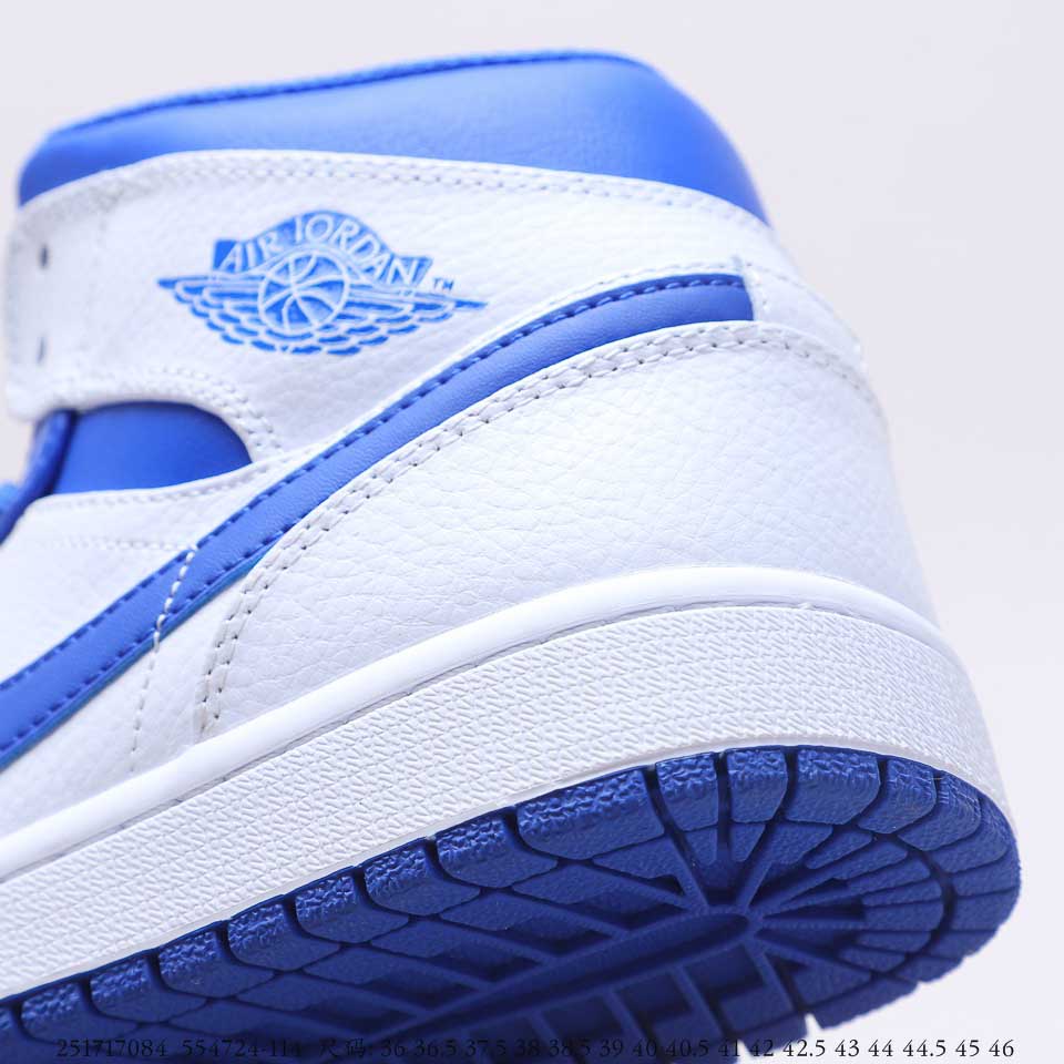 Air Jordan 1 Mid Hyper Royal 554724-114