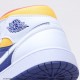 Air Jordan 1 Mid Royal Blue Laser Orange 554724-131