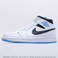 Air Jordan 1 Mid Laser Blue 554724-141