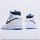 Air Jordan 1 Mid Laser Blue 554724-141