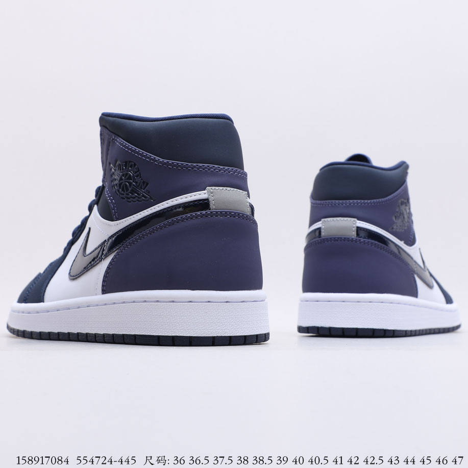 Air Jordan 1 Mid Sanded Purple 554724-445