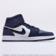 Air Jordan 1 Mid Sanded Purple 554724-445