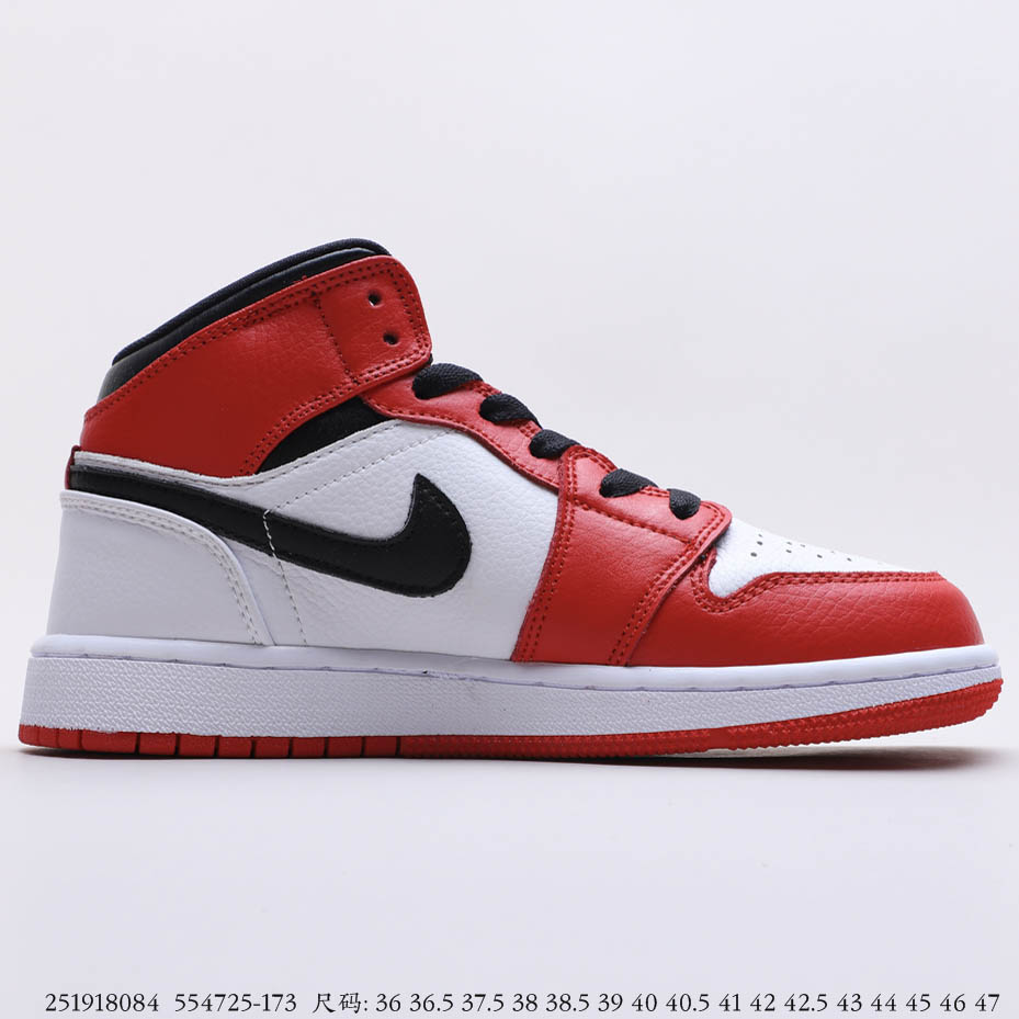 Air Jordan 1 Mid Chicago 554725-173