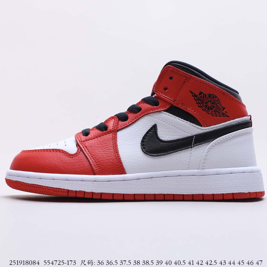 Air Jordan 1 Mid Chicago 554725-173