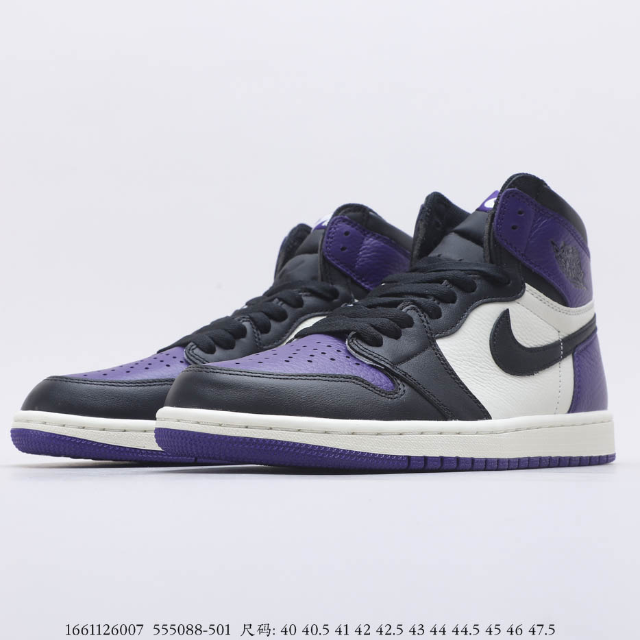 Air Jordan 1 Court Purple 555088-501