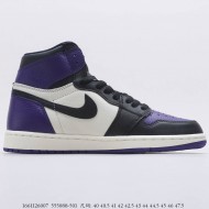 Air Jordan 1 Court Purple 555088-501