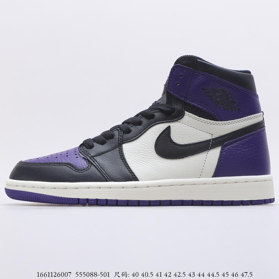 Air Jordan 1 Court Purple 555088-501